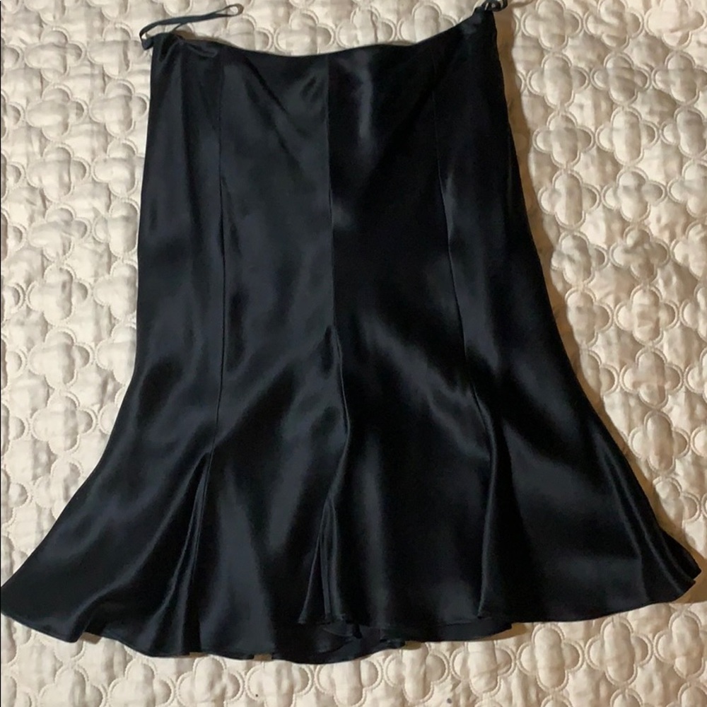 NWT 100% Silk Jackie Rogers A line skirt